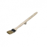 Кисть радиаторная плоская светлая натуральная щетина деревянная ручка  - СТК Перспектива